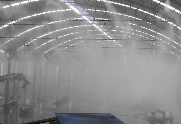 噴霧除塵設備,輕松解決粉塵污染問題